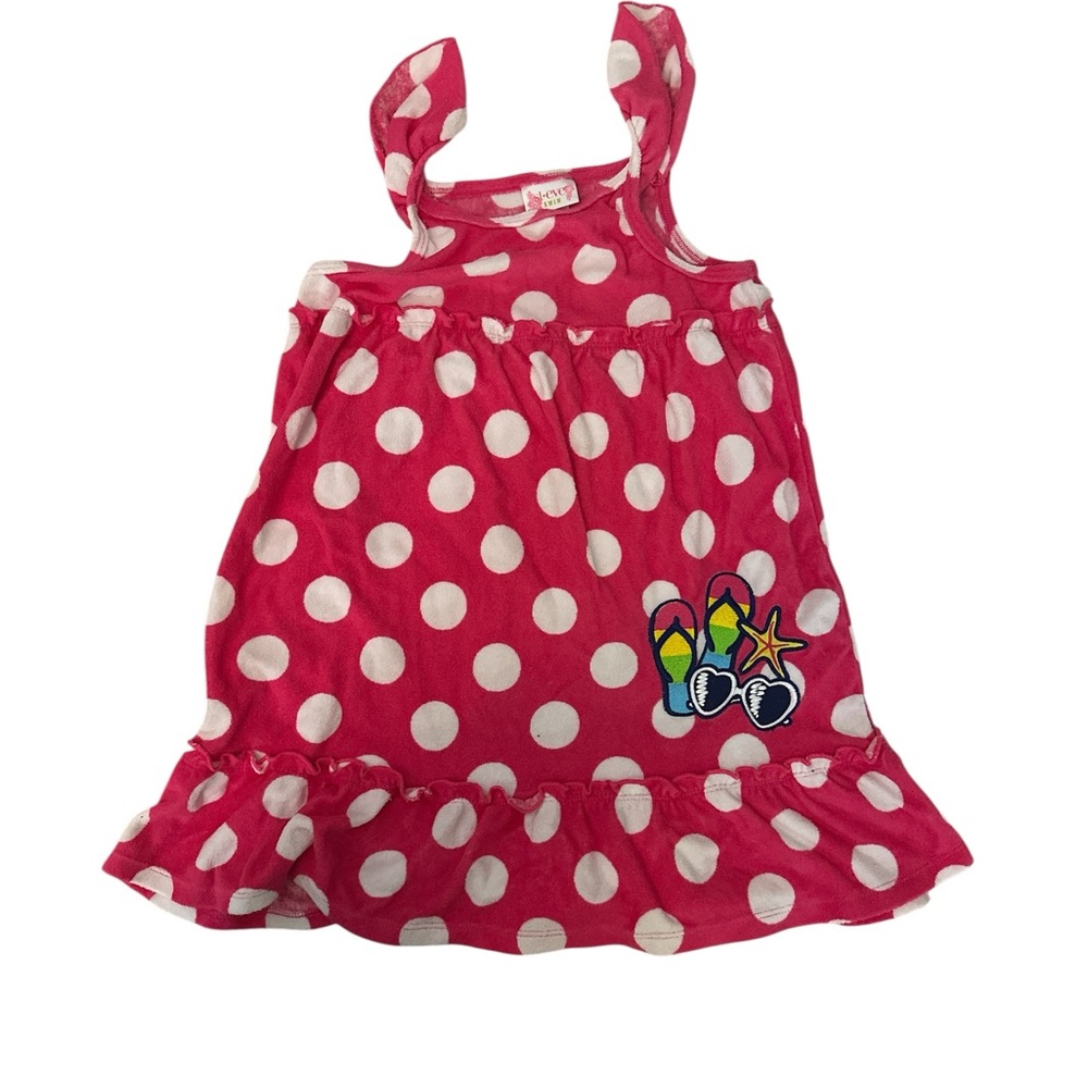 Polka Dot Kids Swim Coverup